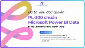 Bộ tài liệu ôn thi Power BI chuẩn Microsoft Power BI Data