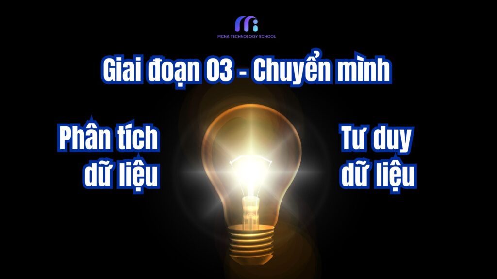 Giai đoạn 3: Chuyển mình tư duy dữ liệu