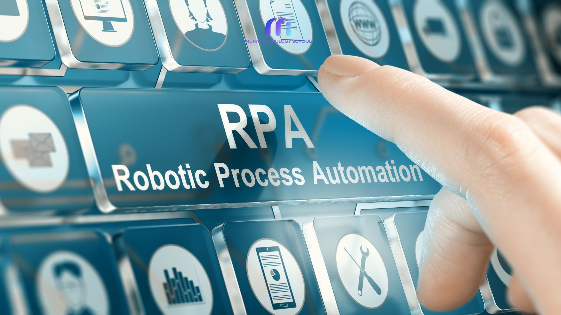 rpa using python | rpa with python | robotic process... Robotic Process Automation (RPA) - Trợ thủ của doanh nghiệp số - MCNA