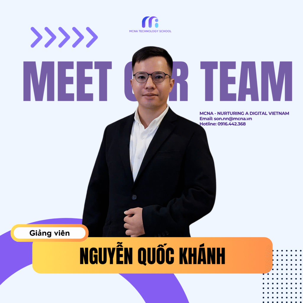 Giảng Viên Nguyễn Quốc Khánh