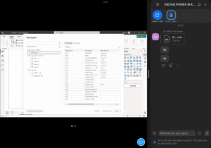 Màn hình Power Query Editor trong Power BI, hiển thị dữ liệu tỷ giá và các bước xử lý cột