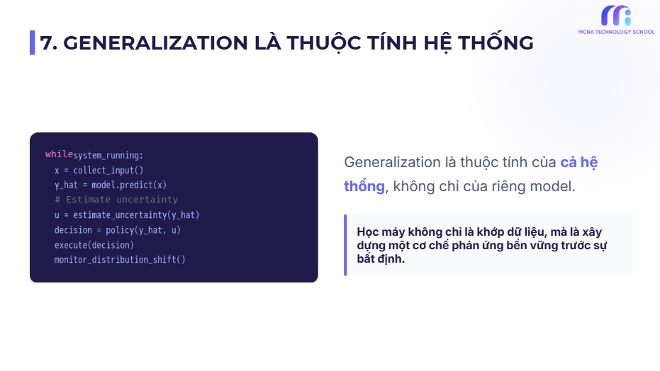 7. Generalization LÀ ThuỘc TÍnh HỆ ThỐng