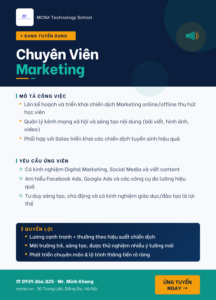 Chuyên Viên Marketing